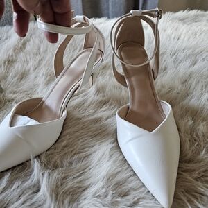 Elegant White Women's Heels